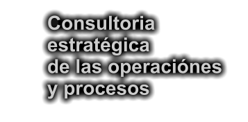 Consultoria estratgica de las operacines y procesos
